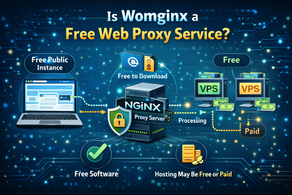 Is Womginx a Free Web Proxy Service?